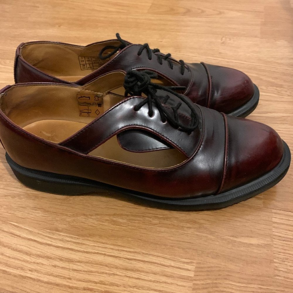 Dr. Martens Shoes Brown/Burgundy 7
